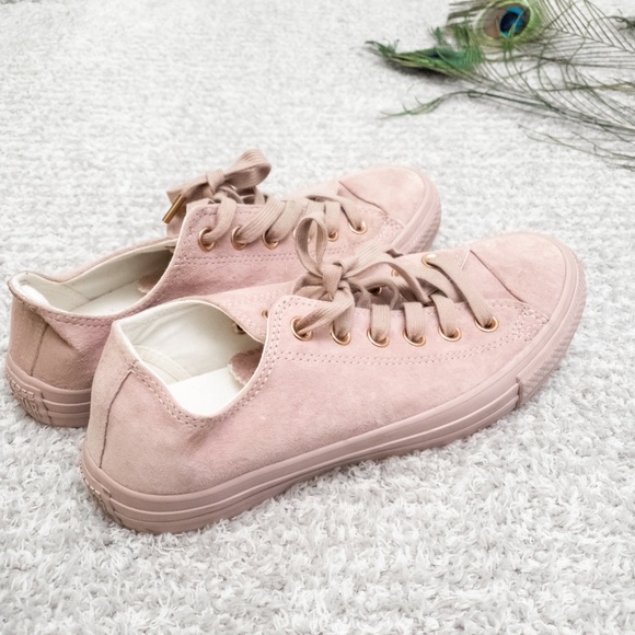 Converse Shoes - Converse All- Star Low Top Suede Sneakers Lilac